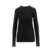 [PINKO] PINKO Sequinned knitted top Woman M M Black