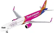 Pre-Built Model Aircraft 11CM 1/400 Large Scale Display Model Airplane for Wizz Air A321neo HA-LGI Static Finished Aircraft Collectible Miniature Airplane Model