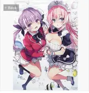 Minato Aqua x Ichinose Hanami Hololive and Classroom of the elite collab poster