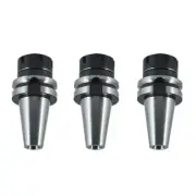 3pcs BT40-ER32-70mm（2.75"） Collet Chuck Tool Holder For CNC Milling