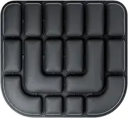 Inflatable Airplane Seat Cushion, Portable Hemorrhoid Relief Pillow, Breathable Travel Support Pad, Lightweight Sitting Comfort Aid, for Camping, Stadium, Airplane, Wheelchair