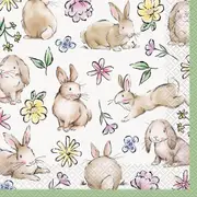Easter Whimsy Napkins / Serviettes (Pack of 16)