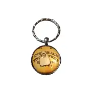Ouija Planchette Keychain Backpack Buddy Purse Retro Halloween Witch Gift New