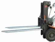 Tyne Extensions Forklift Slippers Galvanized 2.4m fully enclosed 100x45mm Fork
