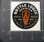 BOTTLE LOGIC california darkstar crc STICKER decal craft beer brewery brewing