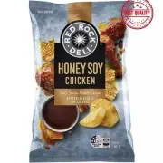 Red Rock Deli Honey Soy Chicken Potato Chips Pack 165g
