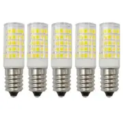 E14 LED Bulb 4W Dimmable 30W Equivalent AC110V 300LM BiPin ceramic Base 5 Pack