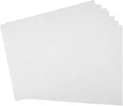 HOMSFOU 100pcs White Blank Address Labels Printable Sticker Paper for Mailing Shipping Office Supplies Compatible with Printers for Labels for Classroom Organization