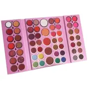 61 Colors Eyeshadow Palette Color Pearly Matte Glitter Eyeshadow Palette5679