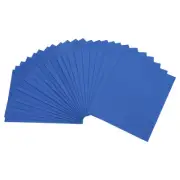 Dark Blue EVA Foam Sheets 11 x 8 inch 1.7mm Thickness for Crafts DIY 24 Pcs