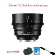 7artisans 50mm T2.0 Large Aperture Full Frame Cine Lens for Leica L Panasonic FP
