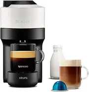 Nespresso Vertuo Pop Coffee Pod Machine By Krups, Coconut White, XN920140