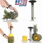 Pineapple Corer Slicer Peeler Stainless Steel for Diced Fruit Rings All in One