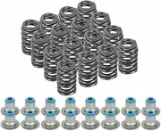 Lizixny Beehive Valve Springs Kit, 560" Lift LS6 Beehive Valve Springs with Hat Seals Compatible with 1997+ Chevy, GEN II, III & IV LS style engines 4.8L, 5.3L, 5.7L, 6.0L, 6.2L & 7.0L