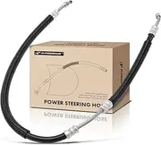 A-Premium Power Steering Pressure Hose Line Assembly Compatible with Jeep Wrangler 2007 2008 2009 2010 2011 3.8L, with O-ring & Bushing, Pump To Gear/Rack Pinion