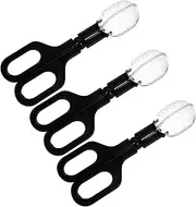 Yardwe 3Pcs Small Plastic Hamster Poop Scooper Tool Durable Waste Cleaning Scoop for Small Pets Portable Design for for Hamsters and Reptiles Cage