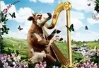 funny cow paper poster nostalgic wall art