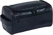[Hkuoeue] Travel Toiletry Bag for Men - Large Capacity Toiletry Organizer Pouch,Men's Toiletry Bags with Hook Men's Travel Bag for Him Men Boyfriend Husband