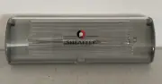 Sheaffer Made In USA Chrome Ballpoint Pen Blue In Plastic Case