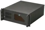 KRI CK4209 Black 1.2mm stee 4U Rackmount Server Case with 24" rails