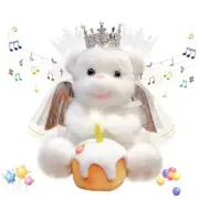 Record Repeat Talking Angel Teddy Bear Birthday Gift Singing Dancing Plush