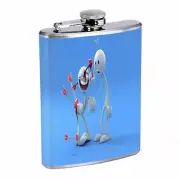 Bizarre Love Arrow Em1 Flask 8oz Stainless Steel Hip Drinking Whiskey