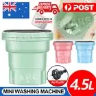4.5L Travel Mini Portable Washing Machine Laundry Foldable Clothes Bucket Dryer