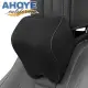 【AHOYE】3D透氣記憶棉紓壓汽車頸枕(車用枕頭 汽車枕頭 車用頭枕)