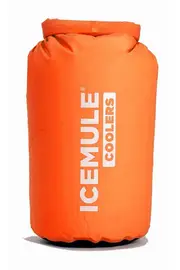IceMule Classic 15L Medium Waterproof Cooler Backpack - Blaze Orange