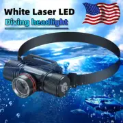 150000LM Scuba Diving Headlight Headlamp LED High Power Dive Head Flashlight