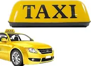 Taxi Roof Light - Retro Car Roof Light, Taxi Sign 12V Illuminated | Classic Taxi Light Decor, Roof Panel For Cars, LED Taxi Light For Visibi