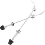 Extended Quick Release Lever for Bike Hubs Pair of Clip Bolts and Detach for Wheel Bike Accessory