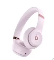 Beats - Solo 4 True Wireless On-Ear Headphones - Cloud Pink