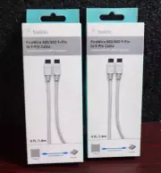 2PK Belkin Firewire 800/800 9-Pin To 9-Pin Cable (G)
