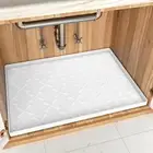 25" X 22" under Sink Mat Waterproof, Silicone Mat Kitchen Drawer Shelf and Cabin