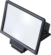 SEWACC Phone Screen Magnifier Video Amplifier with Foldable Holder Stand for All Smartphones High Definition Viewing Experience Present for Friends and Family
