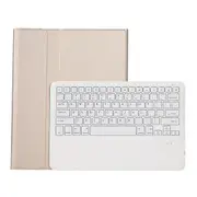 Ultra Thin Detachable Bluetooth Keyboard Leather Case For Ipad Pro 12.9 2018 With Pen Slot Gold Laptop Cases & Bags
