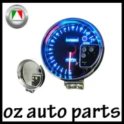 AUTOTECNICA 5" TACHOMETER WITH INTERNAL SHIFT LIGHT BLUE CHROME RIM ILLUMINATE