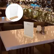 T-shaped Sign Display Stand Office Menu Holder Table Top Holders