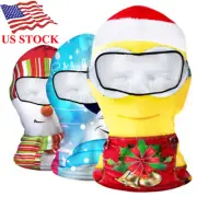 Winter Balaclava Windproof Neck Gaiter Full Face Mask Hat for Ski Sports Cosplay