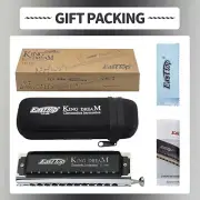EASTTOP T12-48K Professional Harmonica Chromatic 12 Holes Key of C for Gift AU
