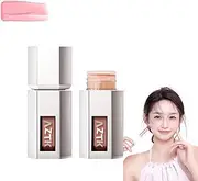 Aztk Jello Color Liquid Blush,Aztk Blush Lotion,Aztk J01 Liquid Blush,Aztk Liquid Blush,Liquid Blush For Cheeks,Long Lasting Liquid Blusher,Matte Nude Pink Orange Makeup Blusher Cream (#01)