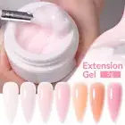 Nail Extend Gel Clear/White/Nude Pink Nail Shaping Carving Flower Non-stick Hand