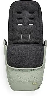 Silver Cross - Clic Footmuff - Pram Accessories - Stroller Footmuff - Foot Warmer - Water Resistant - Sage