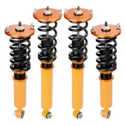 [MaXpeedingrods] Adjustable Height Coilover Spring Strut compatible for Nissan Skyline GTST R33 Lowering Kit