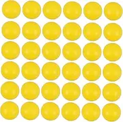LALADEFIEE Plastic Ocean Balls 50pcs Round-Shaped Toys for Boys and Girls Toddler Ball Pit Bright Colors Soft for Playhouse