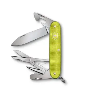 【VICTORINOX 瑞士維氏】瑞士維氏9用2023年ALOX限量金屬殼瑞士刀(電光黃93mm)