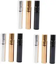WRITWAA Pack Glass Perfume Bottles Travel-sized Spray Bottles for Perfume Water Beauty Products