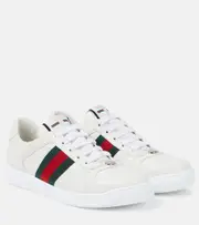[Gucci] Gucci Screener leather sneakers AU 8 white