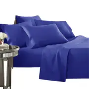 Royal Blue 1500TC Supreme Egyptian Cotton Full Sheet Set
